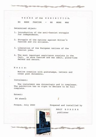 NIE WIEDER FASCHISMUS! NIE WIEDER KRIEG! – Blatt 5