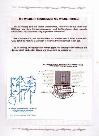 UŽ NIKDY FAŠISMUS! UŽ NIKDY VÁLKU! – list 43