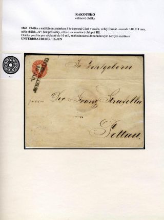AUSTRIA: POSTAL STATIONERY COVERS 1861-1882 – sheet 8