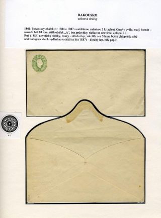 AUSTRIA: POSTAL STATIONERY COVERS 1861-1882 – sheet 23