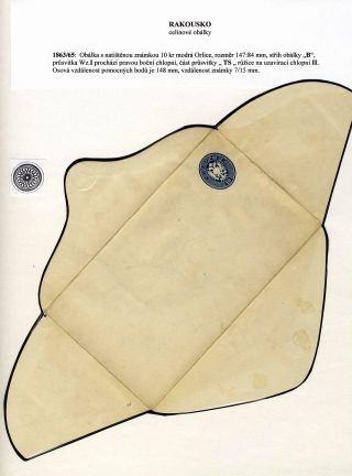AUSTRIA: POSTAL STATIONERY COVERS 1861-1882 – sheet 39