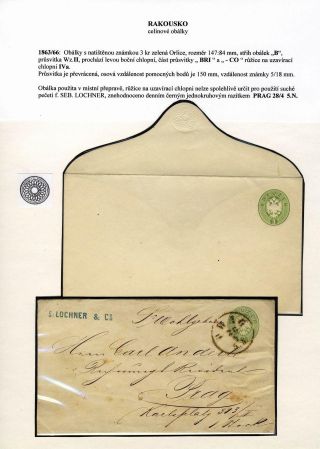 AUSTRIA: POSTAL STATIONERY COVERS 1861-1882 – sheet 47