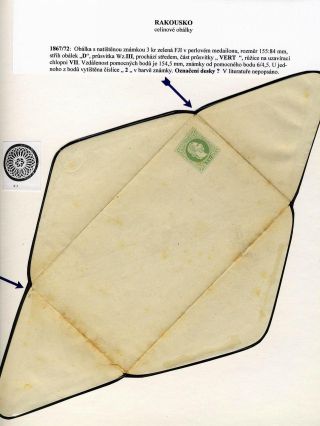 AUSTRIA: POSTAL STATIONERY COVERS 1861-1882 – sheet 52