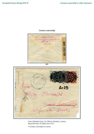 OCCUPIED GREECE DURING WORLD WAR II – sheet 26