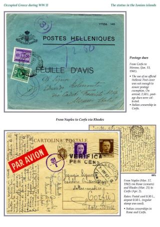OCCUPIED GREECE DURING WORLD WAR II – sheet 38
