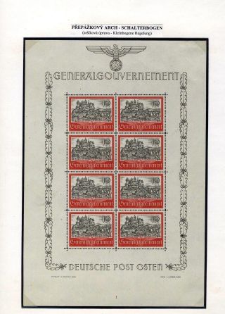 GENERAL GOUVERNEMENT 1939-1944 – sheet 36