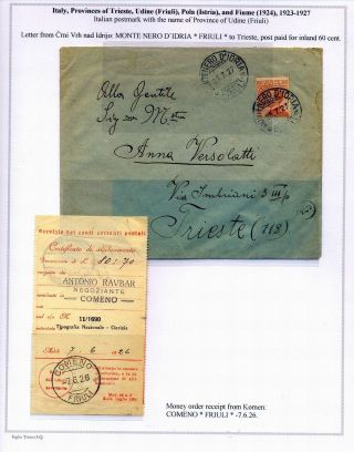 STEMPELN UND ENTWERTUNGEN AN DER SLOWENISCHEN KÜSTE 1918-1938 – Blatt 49