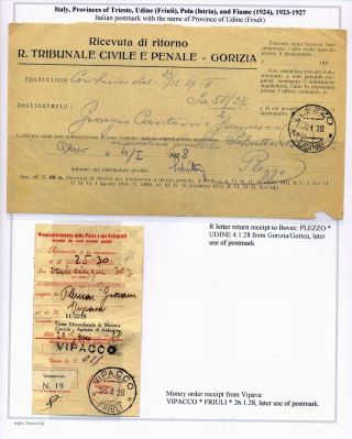 STEMPELN UND ENTWERTUNGEN AN DER SLOWENISCHEN KÜSTE 1918-1938 – Blatt 52