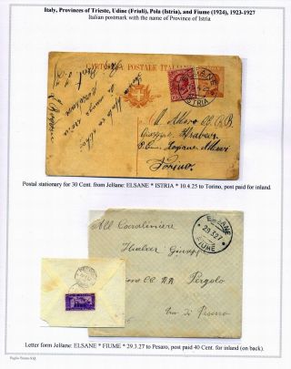 STEMPELN UND ENTWERTUNGEN AN DER SLOWENISCHEN KÜSTE 1918-1938 – Blatt 60