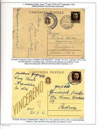 PRIMORSKA 1939-1954 – Blatt 5