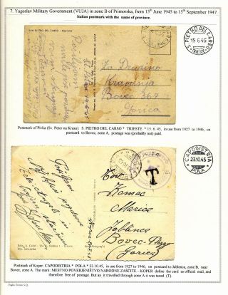 PRIMORSKA FROM 1939 TO 1954 – sheet 37