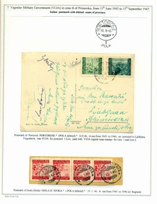 PRIMORSKA FROM 1939 TO 1954 – sheet 40