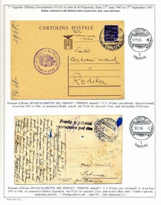PRIMORSKA FROM 1939 TO 1954 – sheet 48