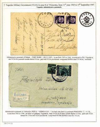 PRIMORSKA FROM 1939 TO 1954 – sheet 49