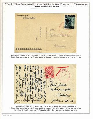 PRIMORSKA FROM 1939 TO 1954 – sheet 50