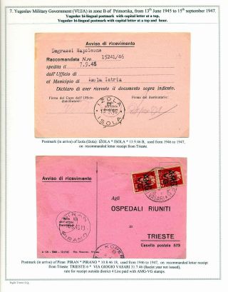 PRIMORSKA FROM 1939 TO 1954 – sheet 58
