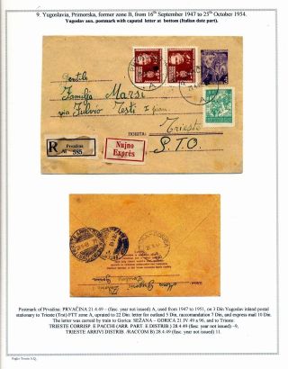 PRIMORSKA FROM 1939 TO 1954 – sheet 73