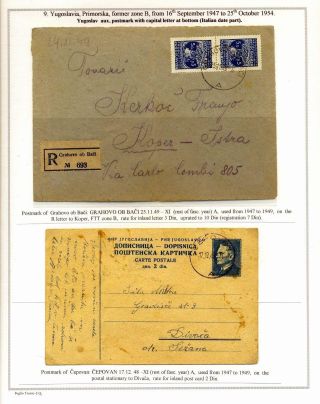 PRIMORSKA FROM 1939 TO 1954 – sheet 75