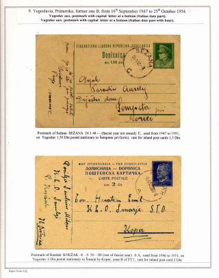 PRIMORSKA FROM 1939 TO 1954 – sheet 76