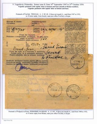 PRIMORSKA FROM 1939 TO 1954 – sheet 79