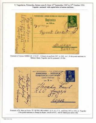 PRIMORSKA FROM 1939 TO 1954 – sheet 80