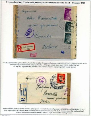 TO MY ADDRESS (1942-45) – sheet 6