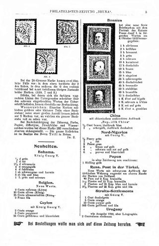 FILATELISTICKÉ NOVINY "BRUNA" – list 9