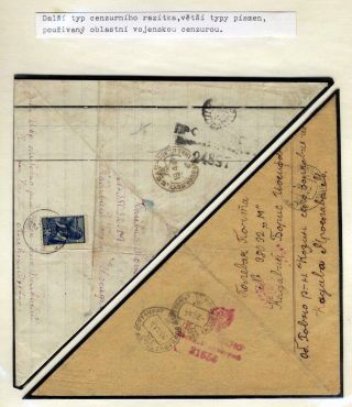 FELDPOST VON SOLDATEN DES 1. TSCH. ARMEEKORPS IN USSR – Blatt 35