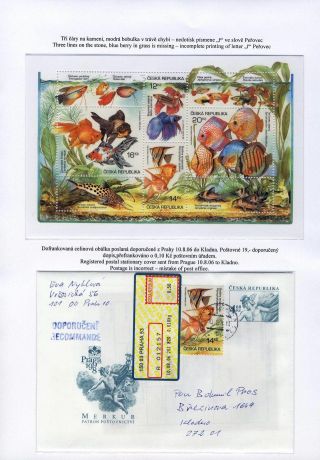 CZECH REPUBLIC 2003, BREEDING: AQUARIUM FISH – sheet 13
