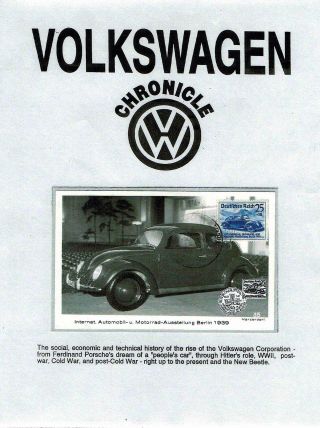 VOLKSWAGEN CHRONIK – Blatt 1