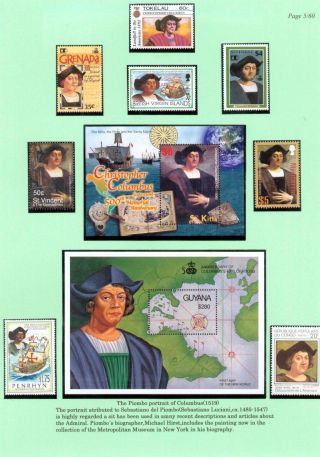 CHRISTOPHER COLUMBUS – sheet 5