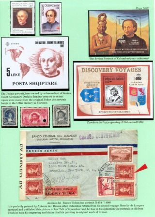 CHRISTOPHER COLUMBUS – sheet 8