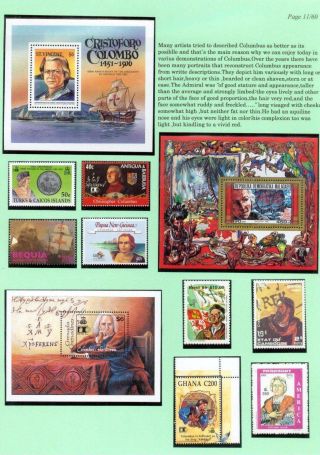CHRISTOPHER COLUMBUS – sheet 11