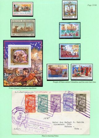 CHRISTOPHER COLUMBUS – sheet 23