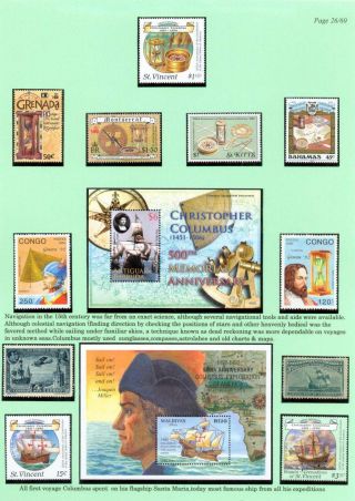 CHRISTOPHER COLUMBUS – sheet 26