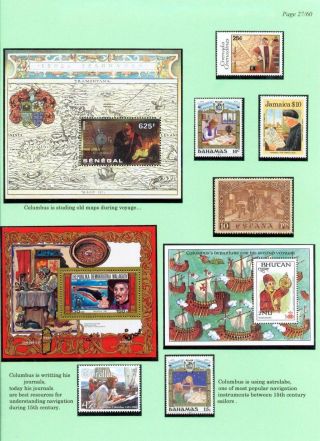 CHRISTOPHER COLUMBUS – sheet 27