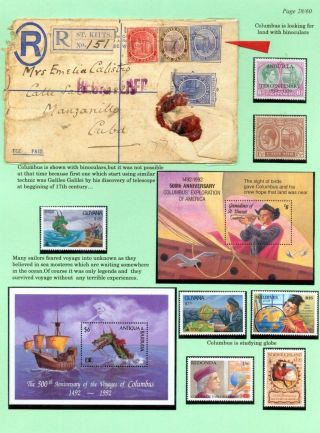 CHRISTOPHER COLUMBUS – sheet 28