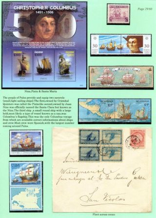 CHRISTOPHER COLUMBUS – sheet 29