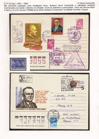 SPACE PROGRAM VOSTOK AND VOSKHOD – sheet 8