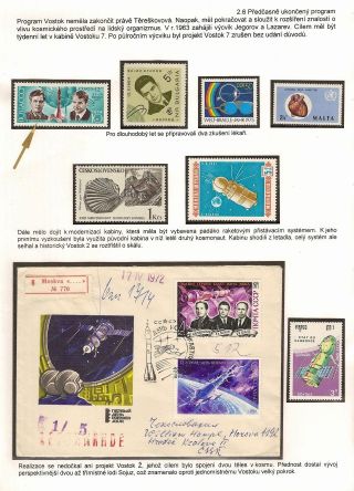 SPACE PROGRAM VOSTOK AND VOSKHOD – sheet 60