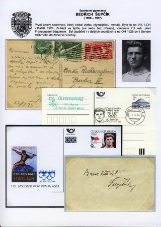GALERIE ČESKÝCH OLYMPIONIKŮ1920-2004 – list 3