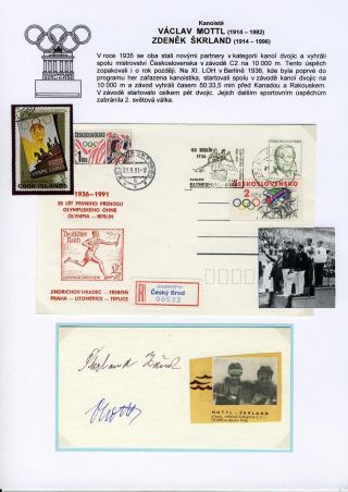 GALERIE ČESKÝCH OLYMPIONIKŮ1920-2004 – list 7