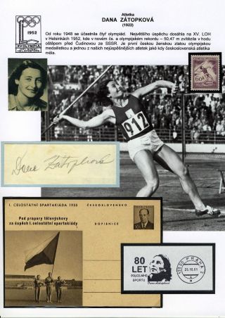 GALERIE ČESKÝCH OLYMPIONIKŮ1920-2004 – list 13