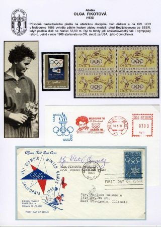 GALERIE ČESKÝCH OLYMPIONIKŮ1920-2004 – list 16