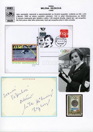 GALERIE ČESKÝCH OLYMPIONIKŮ1920-2004 – list 25
