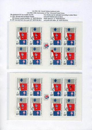 CZECH REPUBLIC 1993-2005 – sheet 17