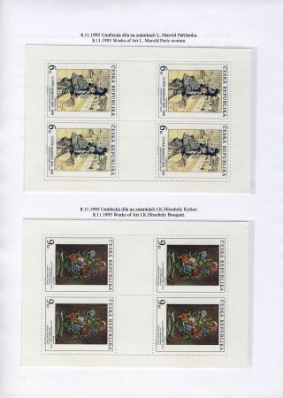 CZECH REPUBLIC 1993-2005 – sheet 25