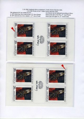 CZECH REPUBLIC 1993-2005 – sheet 35