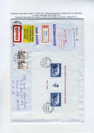 CZECH REPUBLIC 1993-2005 – sheet 45