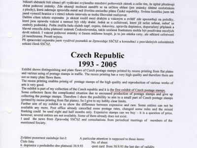 ČESKÁ REPUBLIKA 1993-2005